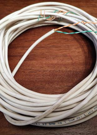 Кабель LAN интернет сетевой Bilink UTP 17,3 м 100 MHz белый
