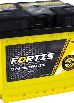 Автомобильный аккумулятор Fortis 50Аh 480A (1) (FRT50-01)