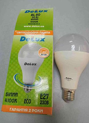 Лампочки Б/У Delux BL80 20 Вт 4100 K 220 В E27