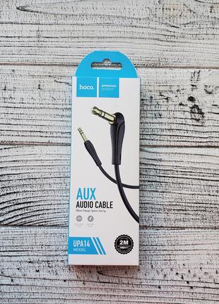 AUX кабель Hoco UPA14 Audio Cable (2м) черный