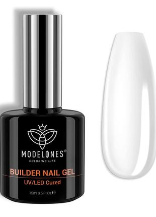 Modelones Гель для ногтей Builder, Прозрачный гель для ногтей ...