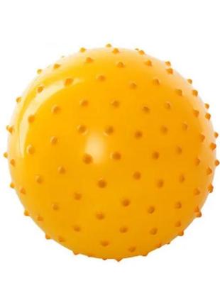 Мяч массажный ms 0021, 3 дюйма (жёлтый)