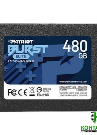 SSD 2,5 480GB Patriot Burst Elite 450/320MB/s 3D QLC