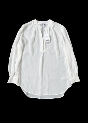 Белая блузка с длинными рукавами next, l