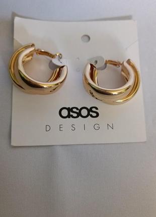 Сережки в золоті by аsos design