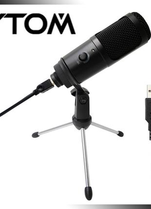 Конденсаторный USB микрофон YTOM M1 PRO для блогера, студийный...
