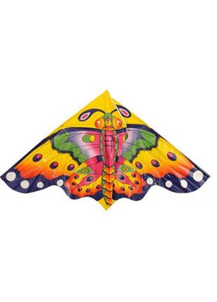 Воздушный змей m 3335 полиэтилен 120 см (бабочка)