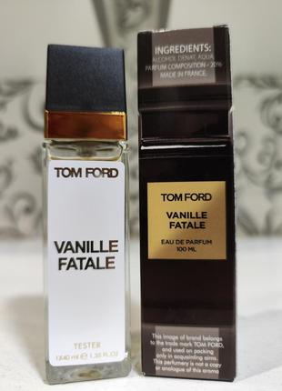 Женский и мужской аромат напоминает tom ford vanille fatale (т...