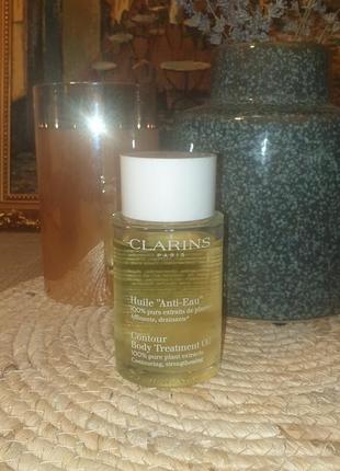 Clarins олія для тіла дренаж тонус