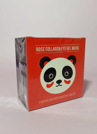 Гідрогелеві патчі sersanlove rose collagen eye gel mask з екст...