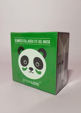 Гідрогелеві патчі sersanlove mask seaweed collagen eye gel mas...