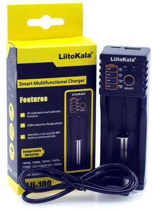 Универсальное зарядное устройство павербанк Liitokala Lii-100 ...