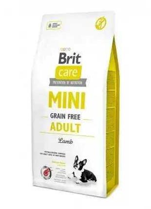 Brit Care Mini Grain Free Adult (Брит Кеа Міні Едалт Ягня) без...