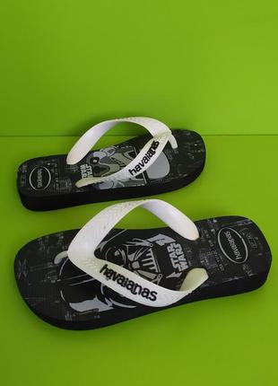 Детские  вьетнамки havaianas star wars, 29-30