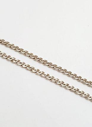 Серебряная цепь 45 см.плетение нонна