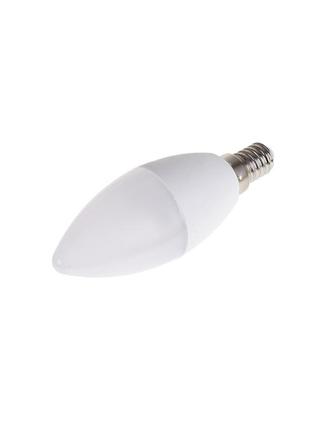 Светодиодная лампа led e14 7w nw с37 v-dim