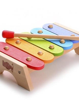 Музыкальная игрушка деревянный ксилофон ie182