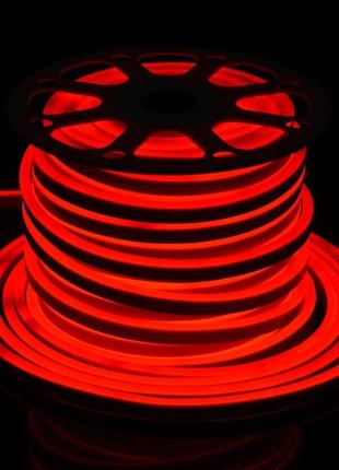 Светодиодная лента в силиконе by-035/120 220v 1м 5730 r neon