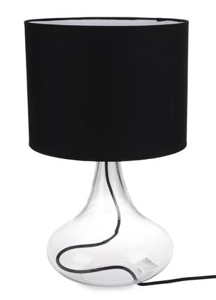 Настольная лампа в современном стиле с абажуром tl-138 bk