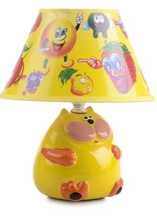 Настольная лампа для детской "кот" tp-018 e14 yl