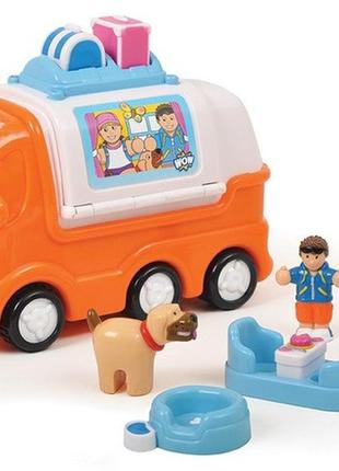 Іграшка мікроавтобус кейсі wow toys casey camper van