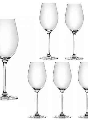 Набор бокалов для вина 370ml 6шт инди ngc209setwine