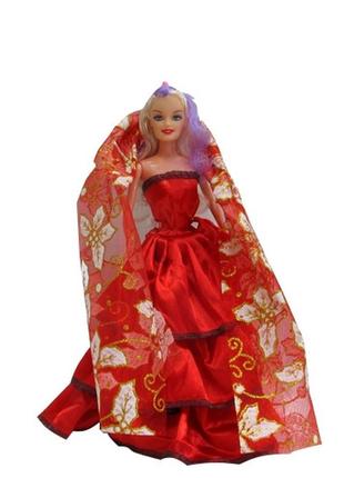 Кукла с набором платьев, волшебной палочкой и сумочкой id20