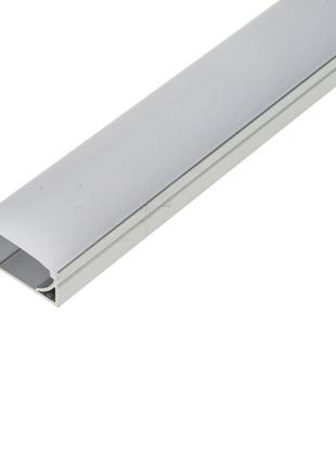 Профиль алюминиевый для светодиодной ленты 2м by-056