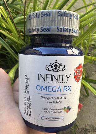 Omega RX Omega-3 мармелад (для дітей і дорослих) 30мармеладок....