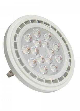 Лампа светодиодная led g53 15w 32 pcs cw ar111-a dc12v smd3020