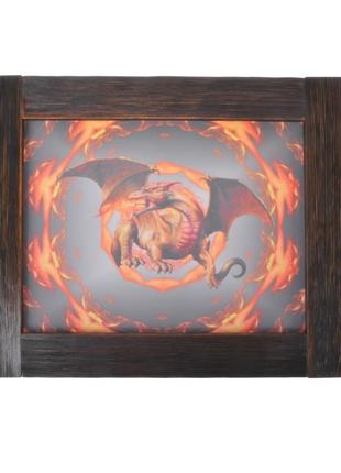Картина с подсветкой "дракон"
