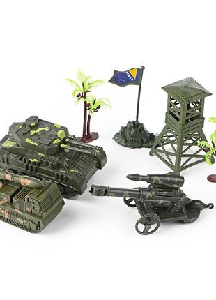Игровой набор солдатики. танки и пушка id243