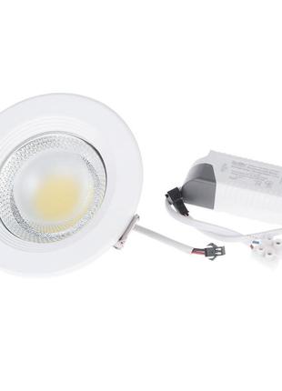 Потолочный светильник led встроенный led-176/10w cob ww