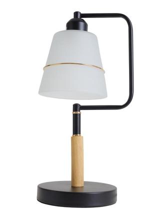 Настольная лампа в современном стиле bl-589t/1 e27 bk