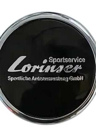 Lorinser Емблема Mercedes Значок Шильдик на капот 57 мм