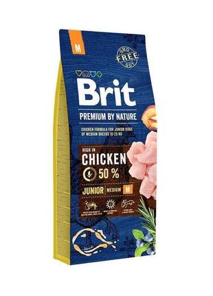 Brit Premium by Nature JUNIOR М (Брит Премиум Нечурал Джуниор ...