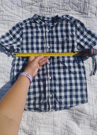 Рубашка детская hm 7-8 лет 128 см