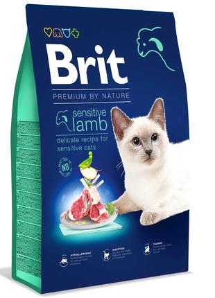 Brit Premium by Nature Cat Sensitive Lamb (Брит Преміум Сенсит...
