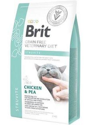 Brit GF Veterinary Diet Cat Struvite (Брит Ветериарі Діет Стру...
