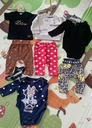 Одежда для новорожденных :Carter's, Disney, H&M, Lipilu, Hema