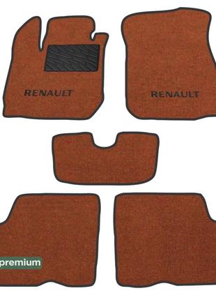 Двухслойные коврики Sotra Premium Terracot для Renault Duster ...
