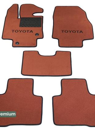 Двухслойные коврики Sotra Premium Terracotta для Toyota Highla...