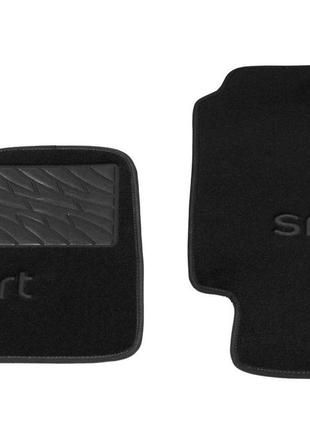 Двухслойные коврики Sotra Premium Graphite для Smart ForTwo (A...