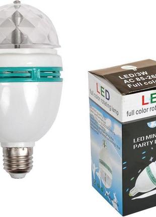 Лампа led mini party light 3w