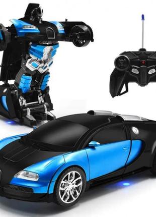 Трансформер машинка bugatti car robot tt663 (18)