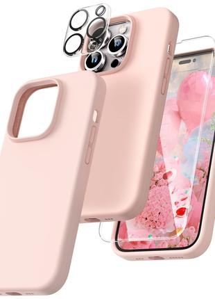 TOCOL [5 в 1 для iPhone 14 Pro Max Case, 2 защитная пленка для...