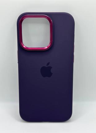 Чохол Silicone case Full (Metal Frame and Buttons) for iPhone ...