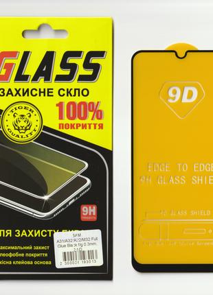 Защитное стекло GLASS на весь экран для Samsung Galaxy M22 202...