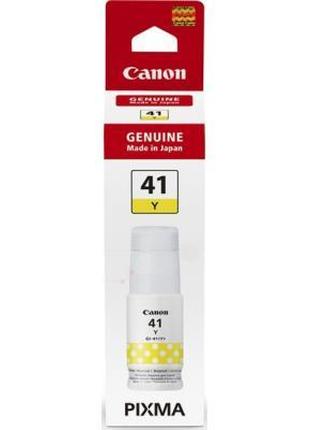 Контейнер с чернилами Canon GI-41 PIXMA Yellow (4545C001)