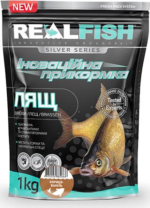 Прикормка RealFish лящ корица ваниль 1 кг
